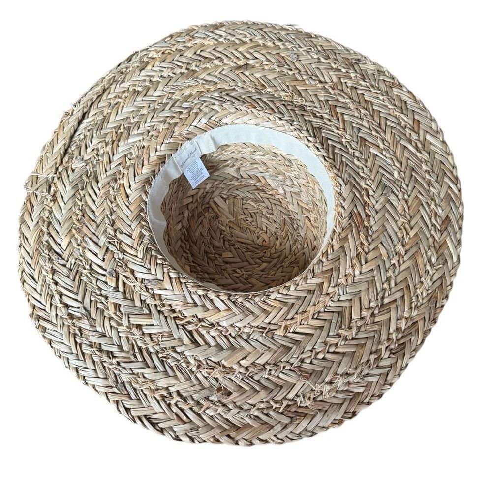 Universal Thread Straw Hat Large Flat - Picture 3 of 4